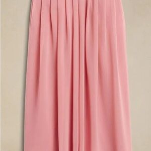 Banana Republic Pink Women's Strapless Dress